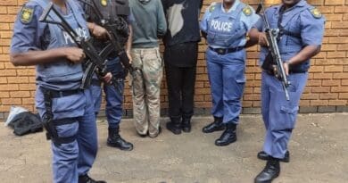 Two arrested, firearms seized in Sicelo operation