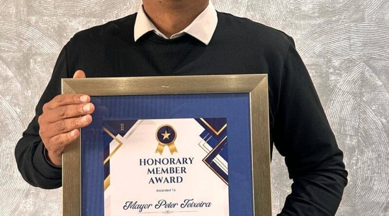 Midvaal’s Teixeira honoured for community policing commitment Midvaal’s Teixeira honoured for community policing commitment