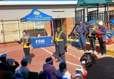Safety awareness visit strengthens child protection at Klein Klipies