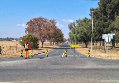Road repairs underway in Golf Park