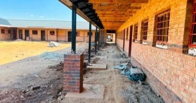 Savanna City Primary  construction reaches 60% completion