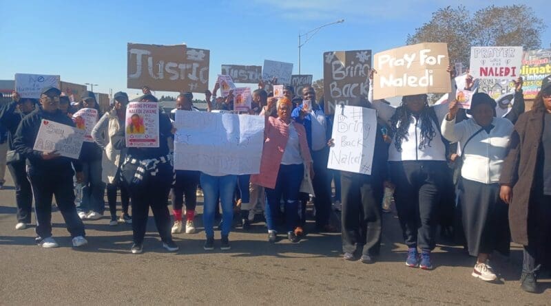Meyerton unites in search for missing Naledi Zwane Meyerton unites in search for missing Naledi Zwane