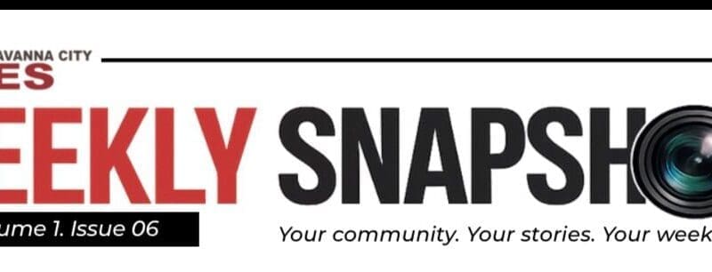 Weekly Snapshot: Walkerville and Savanna City Times Newsletter Weekly Snapshot: Walkerville and Savanna City Times Newsletter