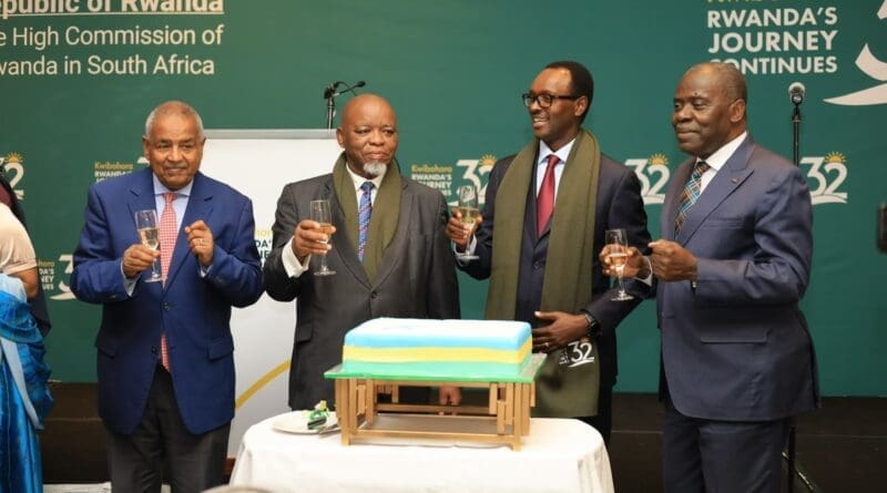 Mantashe calls for deeper Rwanda-SA cooperation as Kwibohora 32 marks new diplomatic chapter Mantashe calls for deeper Rwanda-SA cooperation as Kwibohora 32 marks new diplomatic chapter